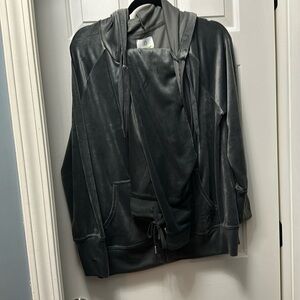 Aerie velvet outfit pants and jacket new with tags​